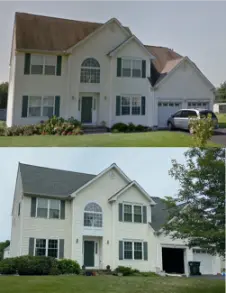 Before & After: Complete Roof Replacement - Somerset