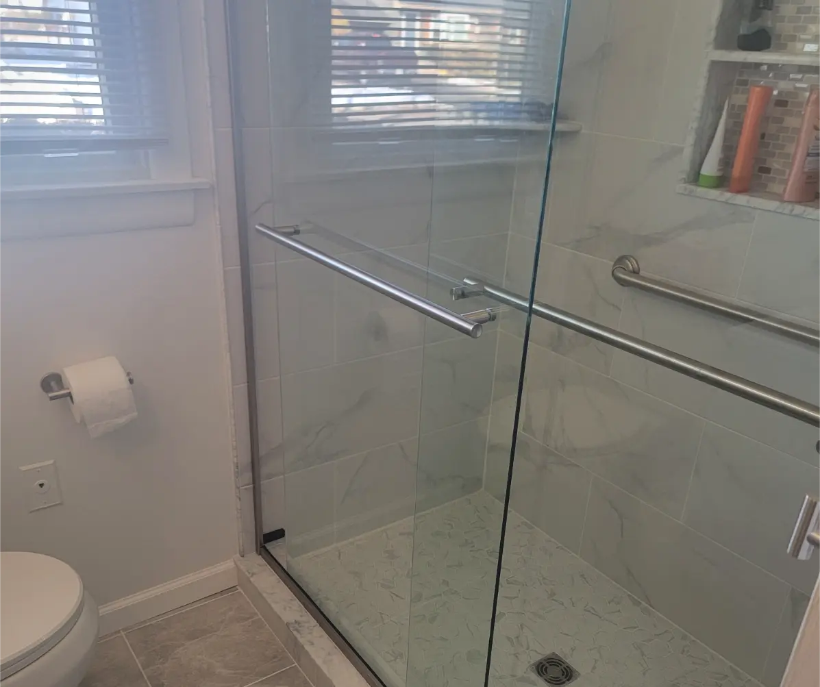Glass Shower Enclosure Installation